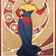 Illustration for article titled The women of Marvel wear their flowing, formal costume attire